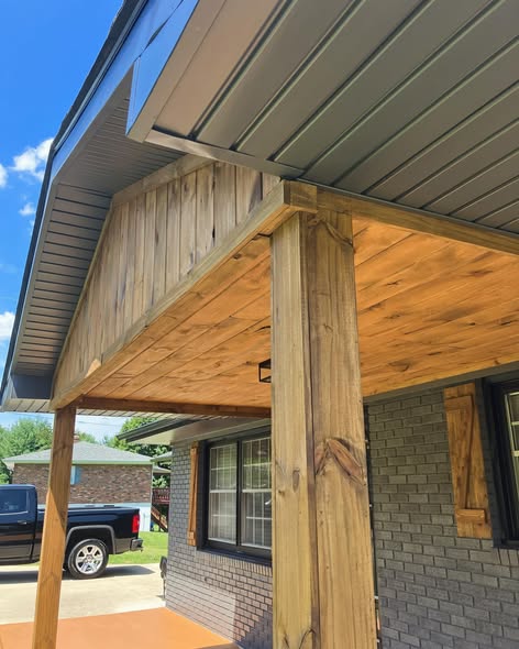 Covered Cedar Porch